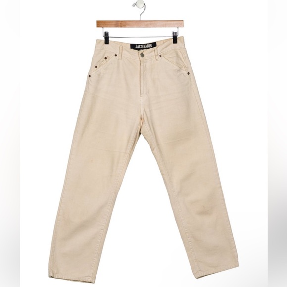 jacquemus le souk jeans ecru - Picture 6 of 9